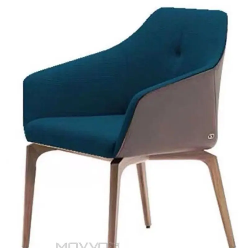 Hotsale  new design High Quality Dining Chair leather solid wood frame Home Furniture dining room chair