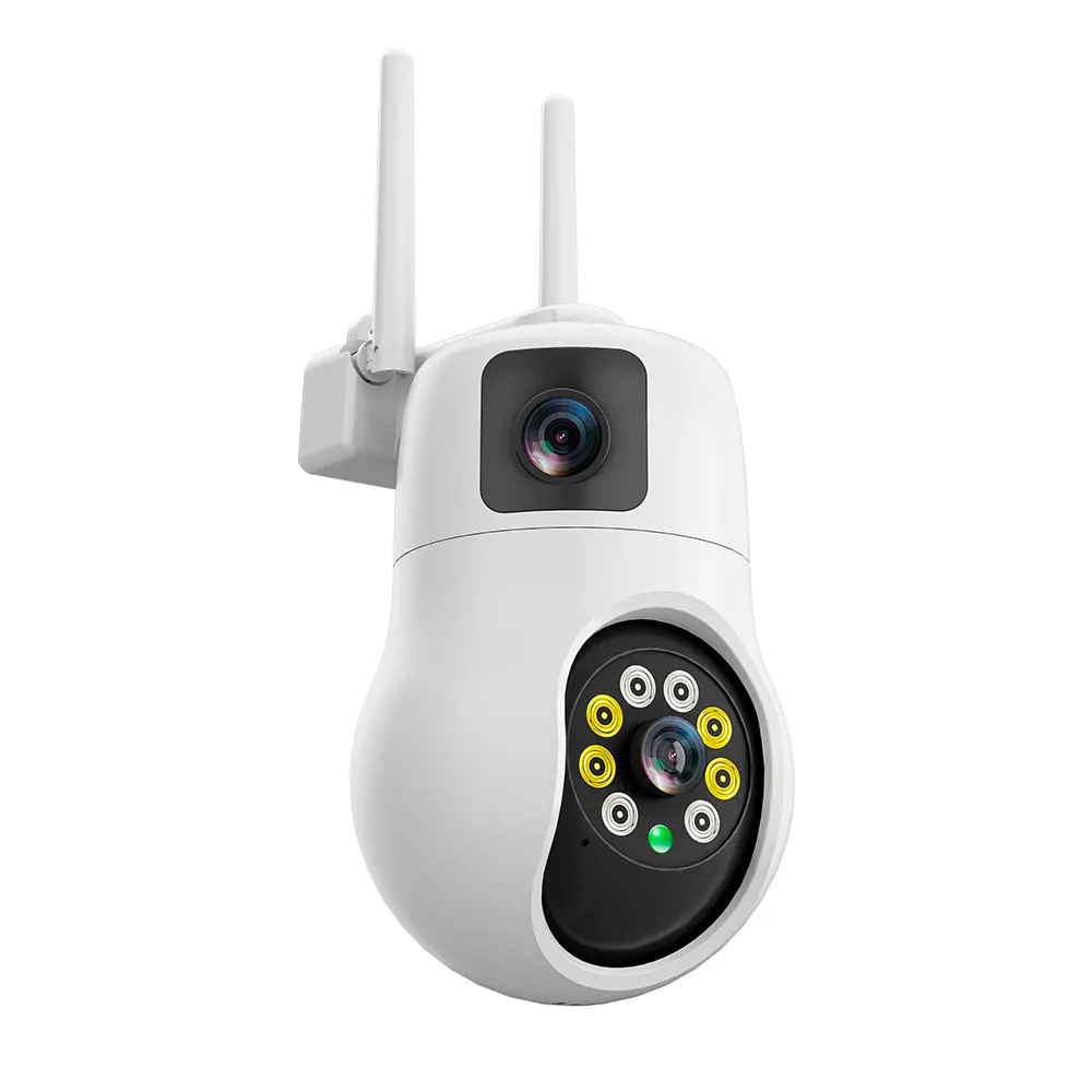Factory Price Wireless Surveillance IP PTZ Outdoor WiFi Cameras V380 Pro CCTV Dual Lens WiFi Security Camera