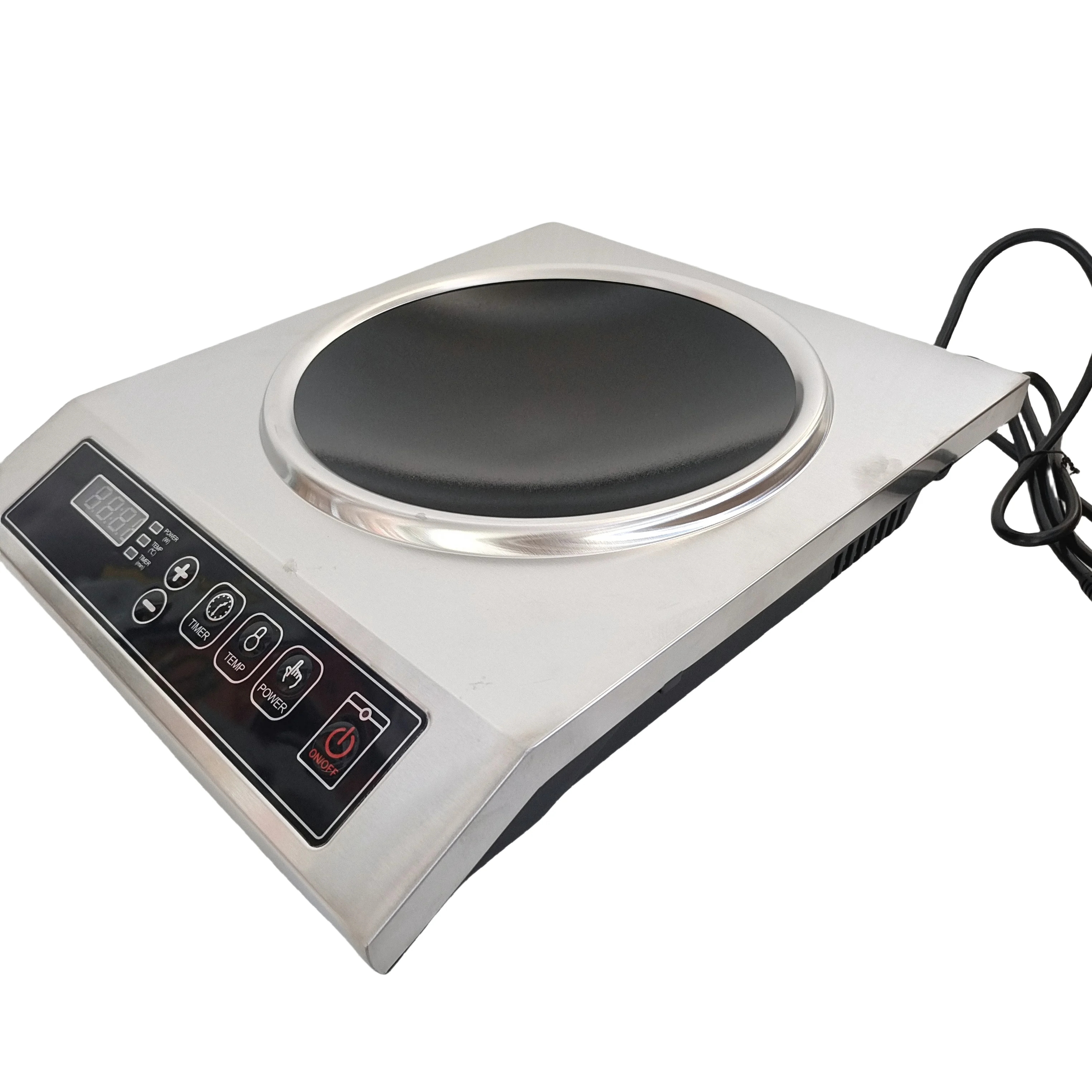 Wholesale China Smart Multi Cooker Commercial Fast Heating Single Induction Cooker Stove 3500W 5KW With Concave surface