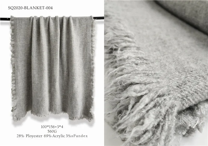 Wholesale 100% Woven Throw blanket Woven Tapestry Beach Blanket