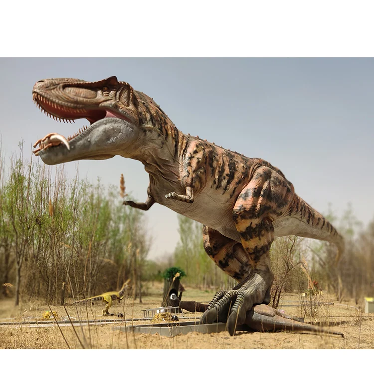 15 м большой Роботизированный динозавр T-rex для украшения