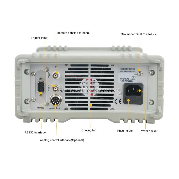 Twintex High Precision Programmable Variable Laboratory Linear Power Supply AC DC 60V 75V 3A 5A with Adjustable OVP OCP
