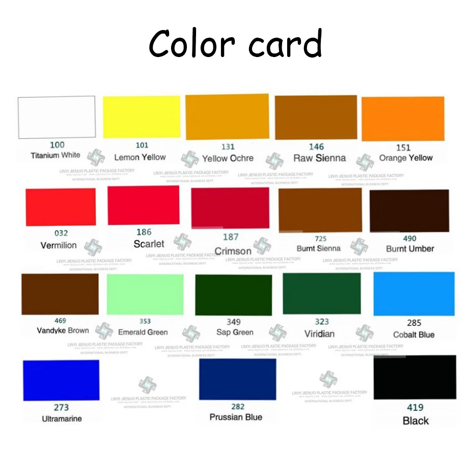 18 colors Art Craft Paints for Artists Kids Students Beginners & Painters, Canvas Halloween Pumpkin Ceramic Wood Rock Painting