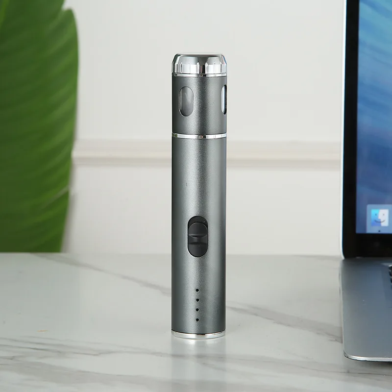2024 New Rechargeable USB Electric Herb Grinder Pen 28 mm Mini Tobacco Dry Spice Crusher Electronic Grinder Herb Smoking