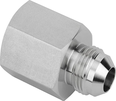 Stainless steel 37 degree flared tube fittings, female male connectors Adaptor