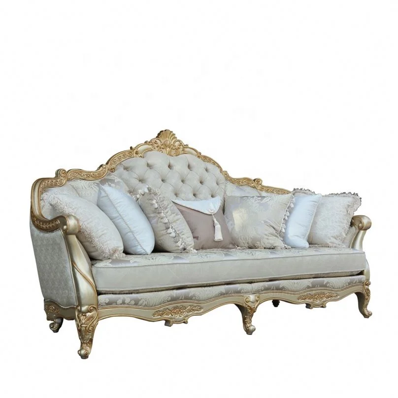 Rococo sofa designed for living room furniture