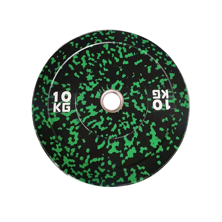 DX Grandway hot selling fitness gym bumper plates lbs fleck rubber bumper weight plates