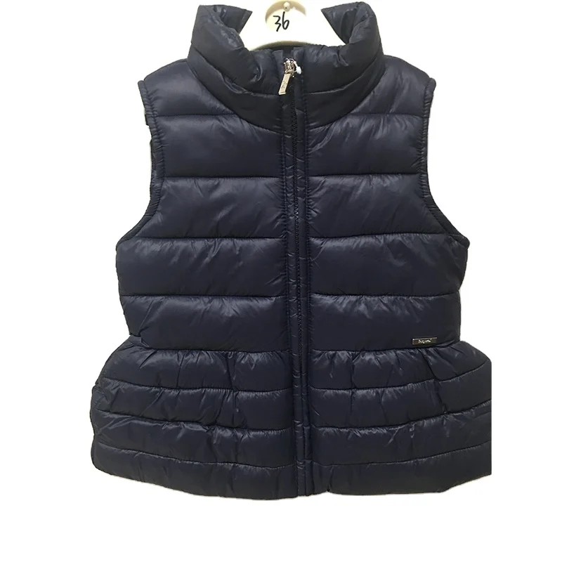 
Sedex Boys and girls padding vest windproof sleeveless kids clothing baby boy clothes 