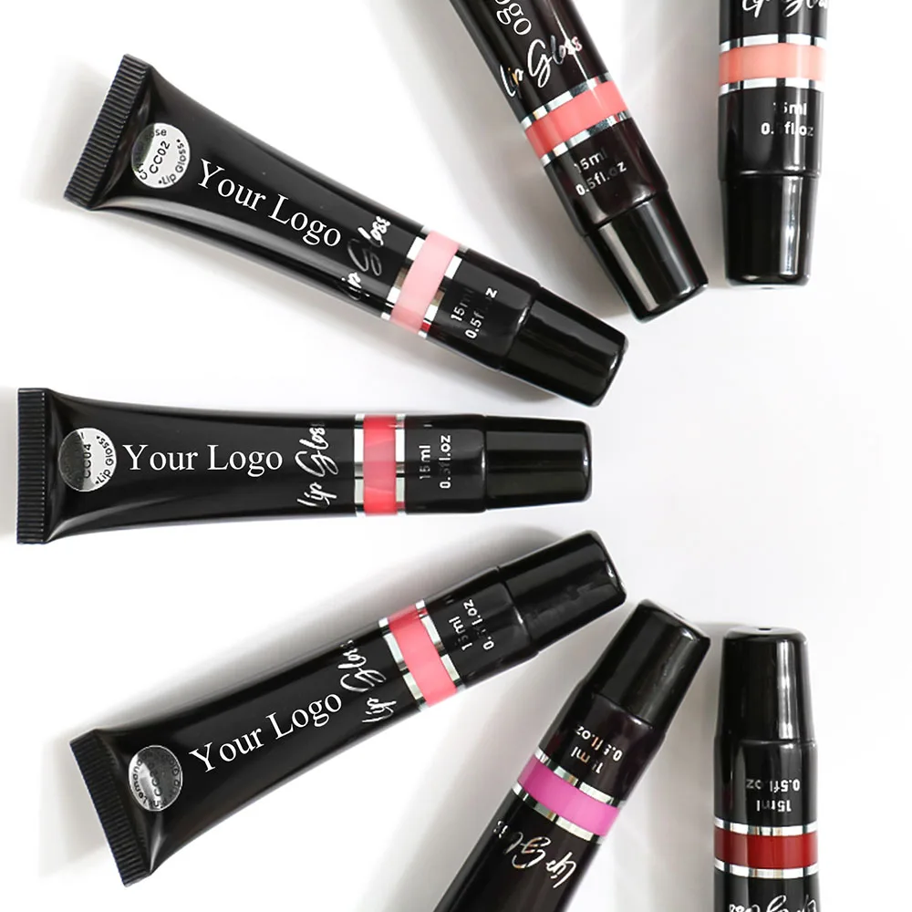 New Soft Tube Lipgloss Long Lasting Vendor Vegan Lip Glaze Glossy Lip Gloss Glossy Creamy Lip Gloss For Lady