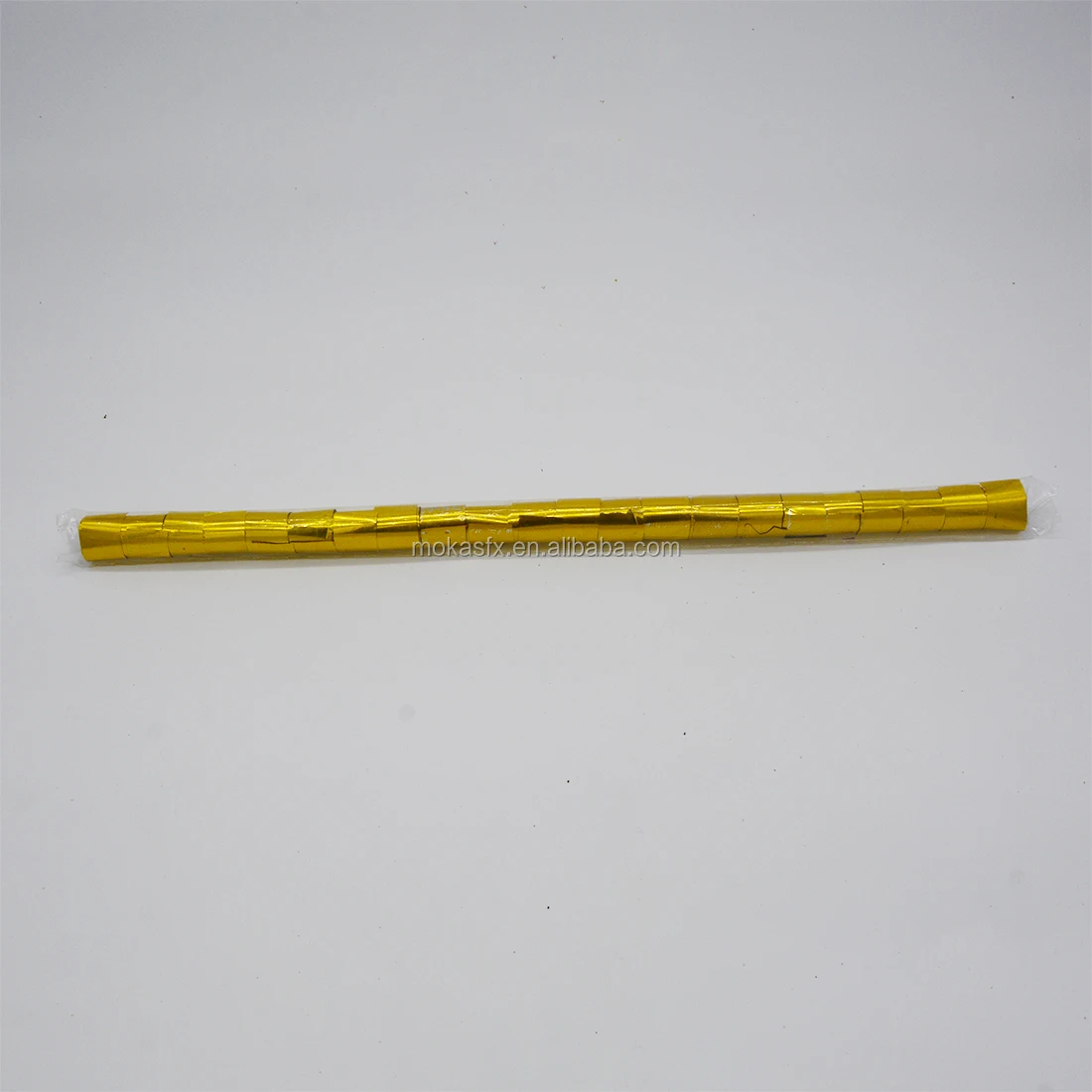 Metallic Streamer Gold Color for MOKA SFX Confetti Streamer Launcher Machine Wedding Party Celebration