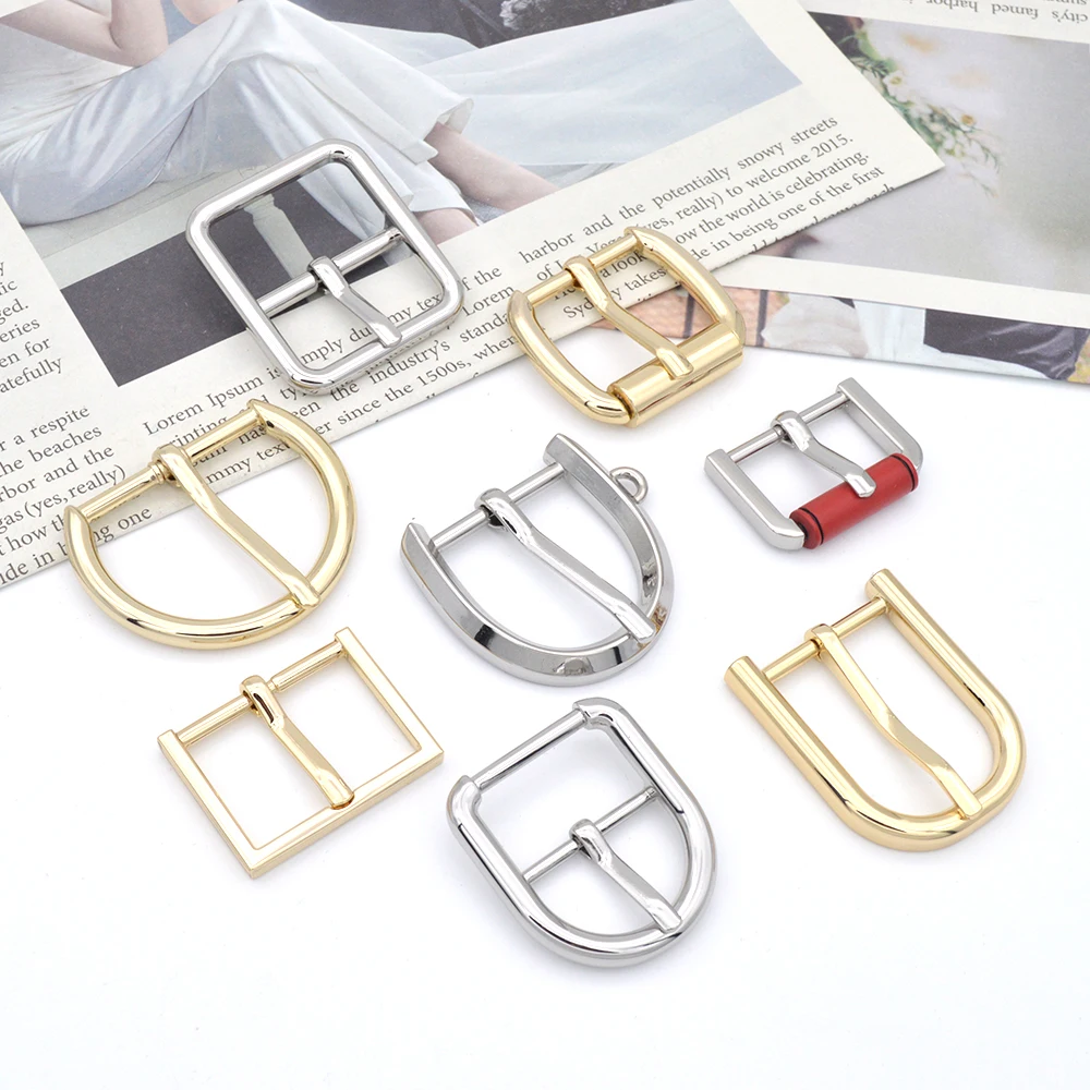 High Quality Customized 20mm Rugged roller Pin Belt Buckle For Handbags Decorative