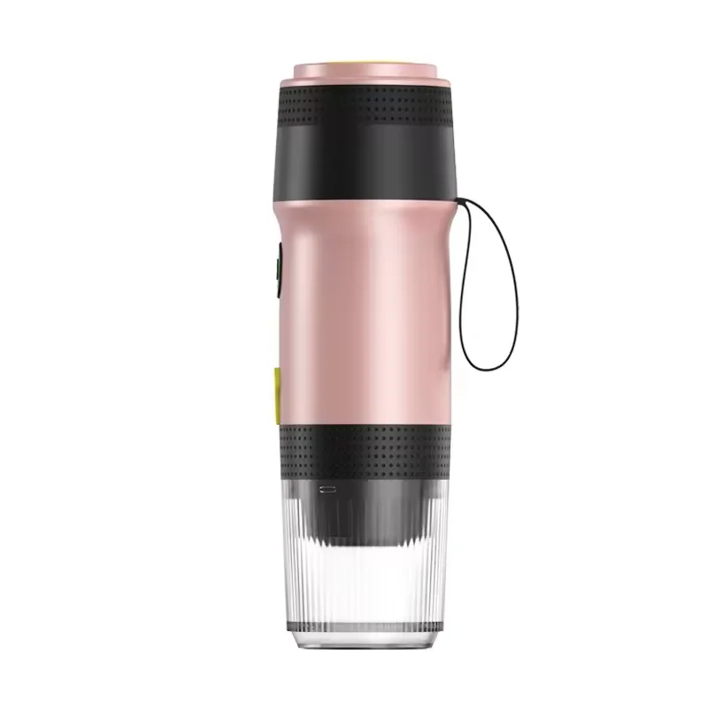 Fully automatic Car cold hot brew espresso portable heating coffee maker machine outside espresso capsule coffee portable maker