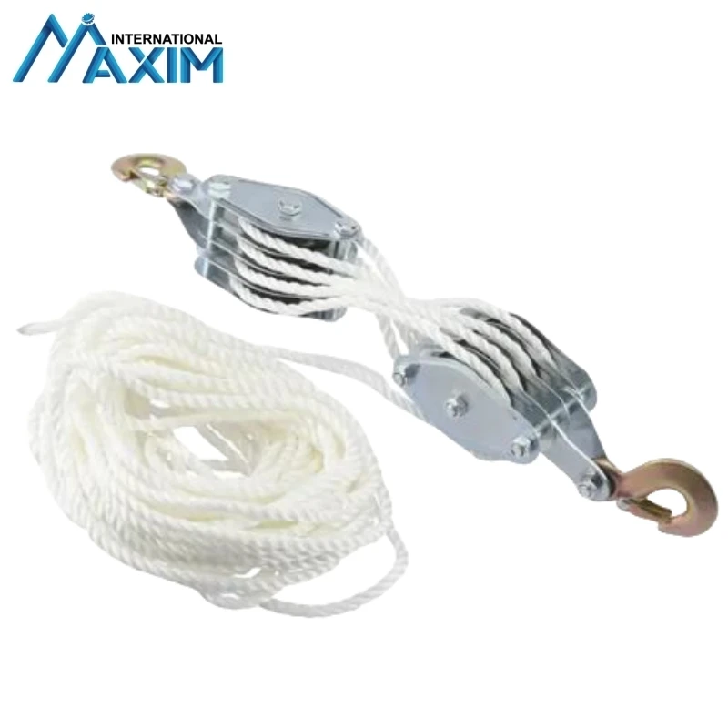 2 Ton Lifting Tools Hoist Block and Tackle Pulleys