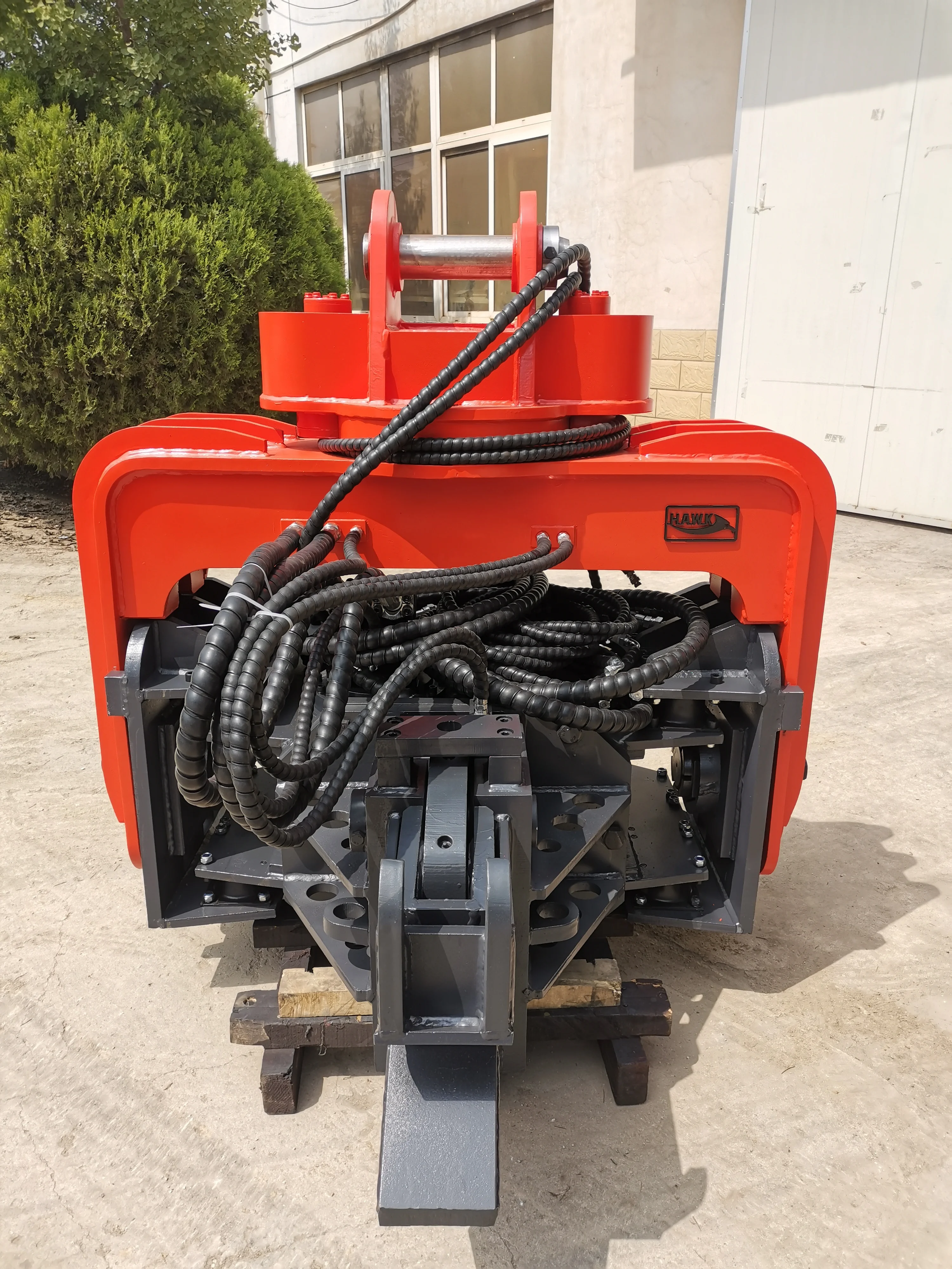 New Excavator Attachment Hydraulic Sheet Pile Hammer with Motor Machinery Parts Core Components