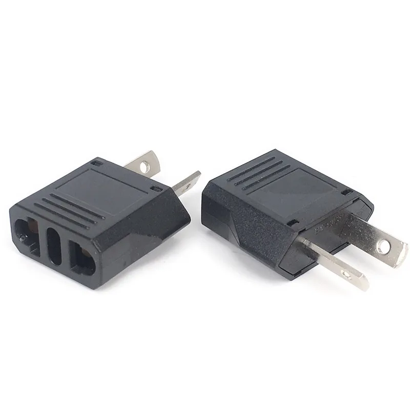 AU plug adapter 2 flat pin plug us eu au uk plug adapter used laptops charge power socket 6A220V