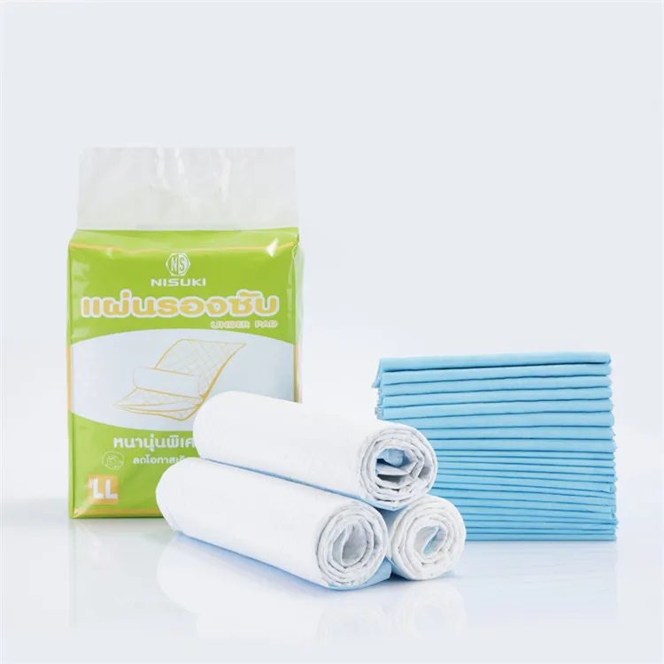 
Diaper Adult Disposable Unisex Adult Urine Pad Mat Nursing Care Diapers for Elderly Patients L Size for Elderly Disabled 