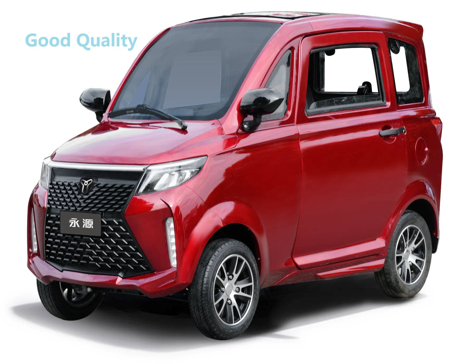 Guaranteed Quality Unique 1500w Small  High Power Differential Four Wheels Electric Car closed electric vehicle
