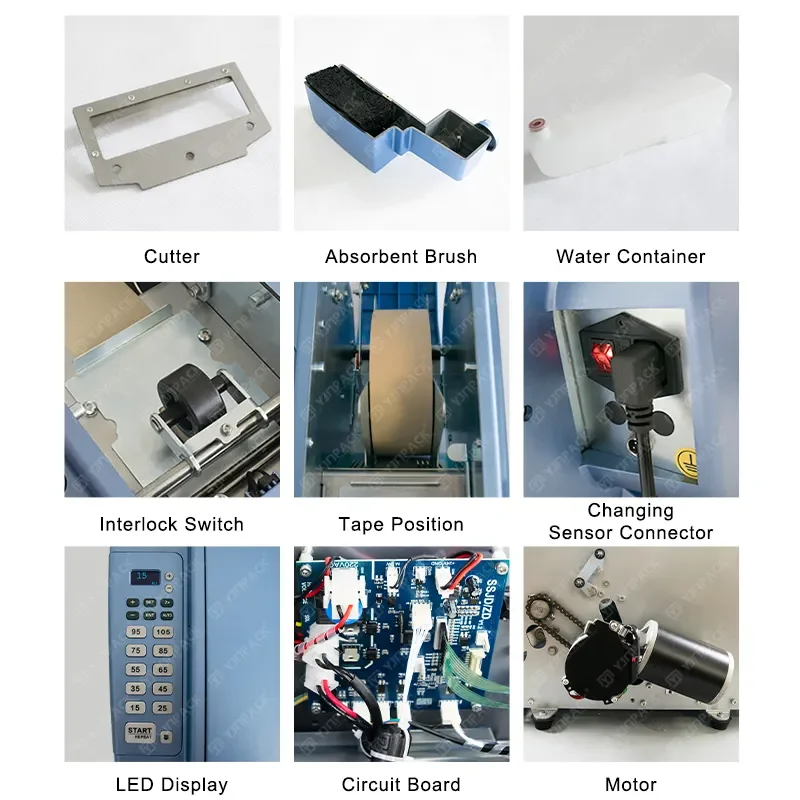 Bulk Purchase Discount Gummed Paper Tape Dispenser Gummed Tape Dispenser Electric Kraft Paper Tape Dispenser