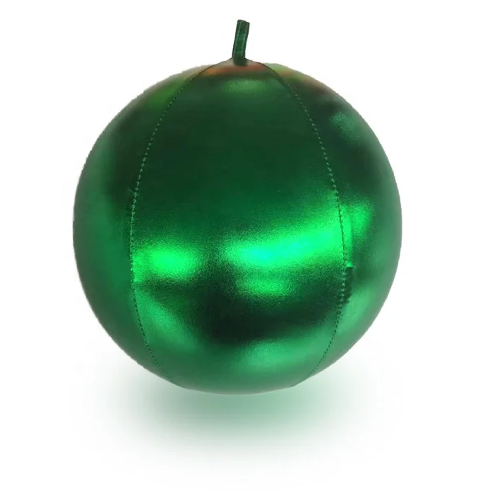 Silver Mirror Ball Inflatable Big Shiny Balls Giant Disco Party Balloon Christmas Event Decor Reflective Pvc Large Mirror Sphere