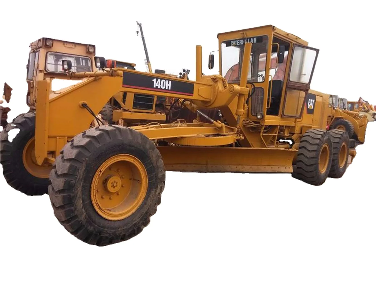 Подержанный оригинальный японский автогрейдер cat 140H в продаже 140 г