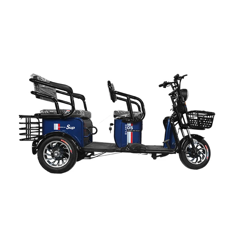 Chinese Manufacturer  Sells Lithium Battery Electric Tricycle Can Carry Both Passengers And Goods Electric 3 Wheel Tricycle