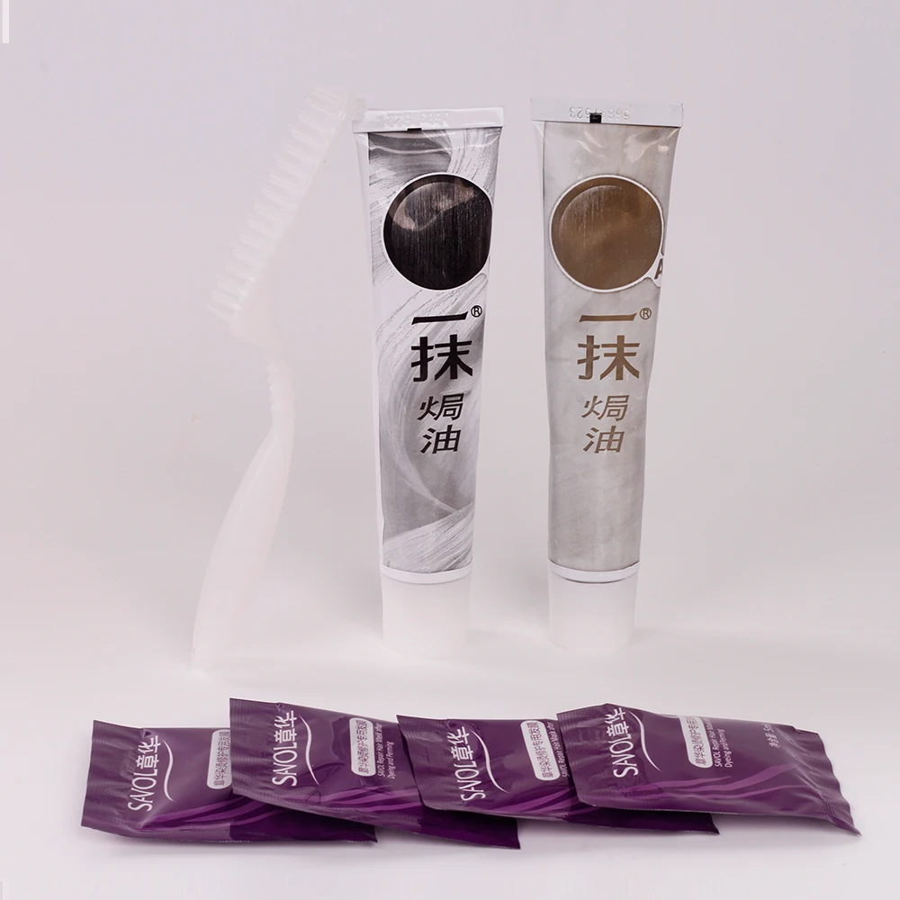 
Savol free sample 3D hair color instant hair dye cream 