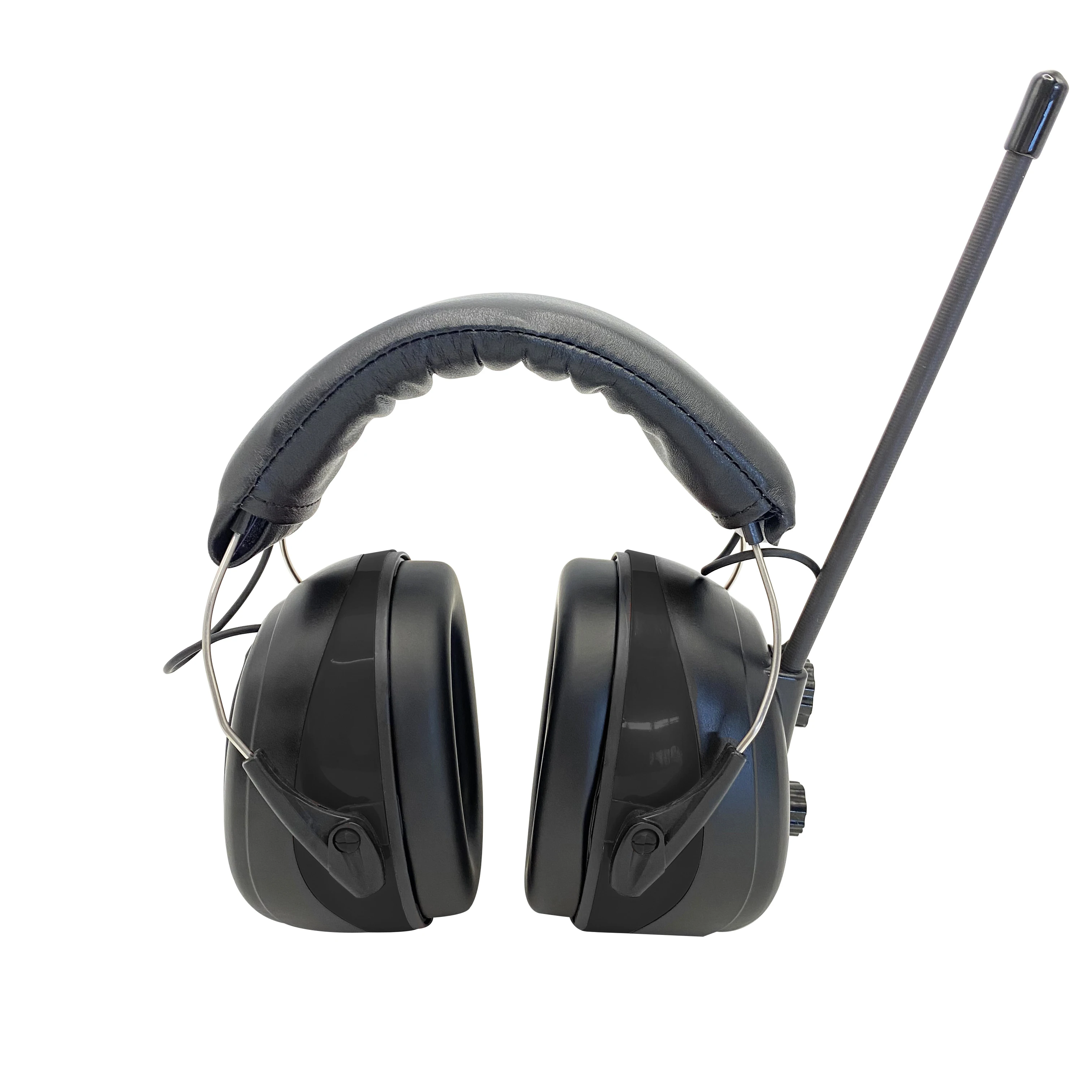 Headphones with Digital Display AM FM Radio 25dB NRR adjustable Ear Protection Defenders Earmuffs