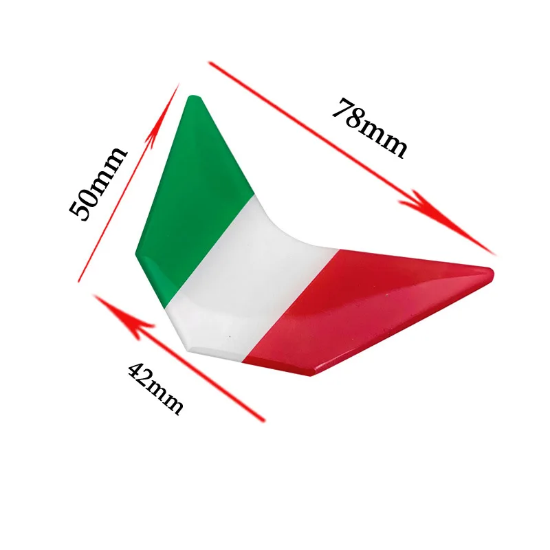Crystal glue Front sticker 3D Motorcycle Decal Italy Flag Bee Stickers Case for GTS GTV LX