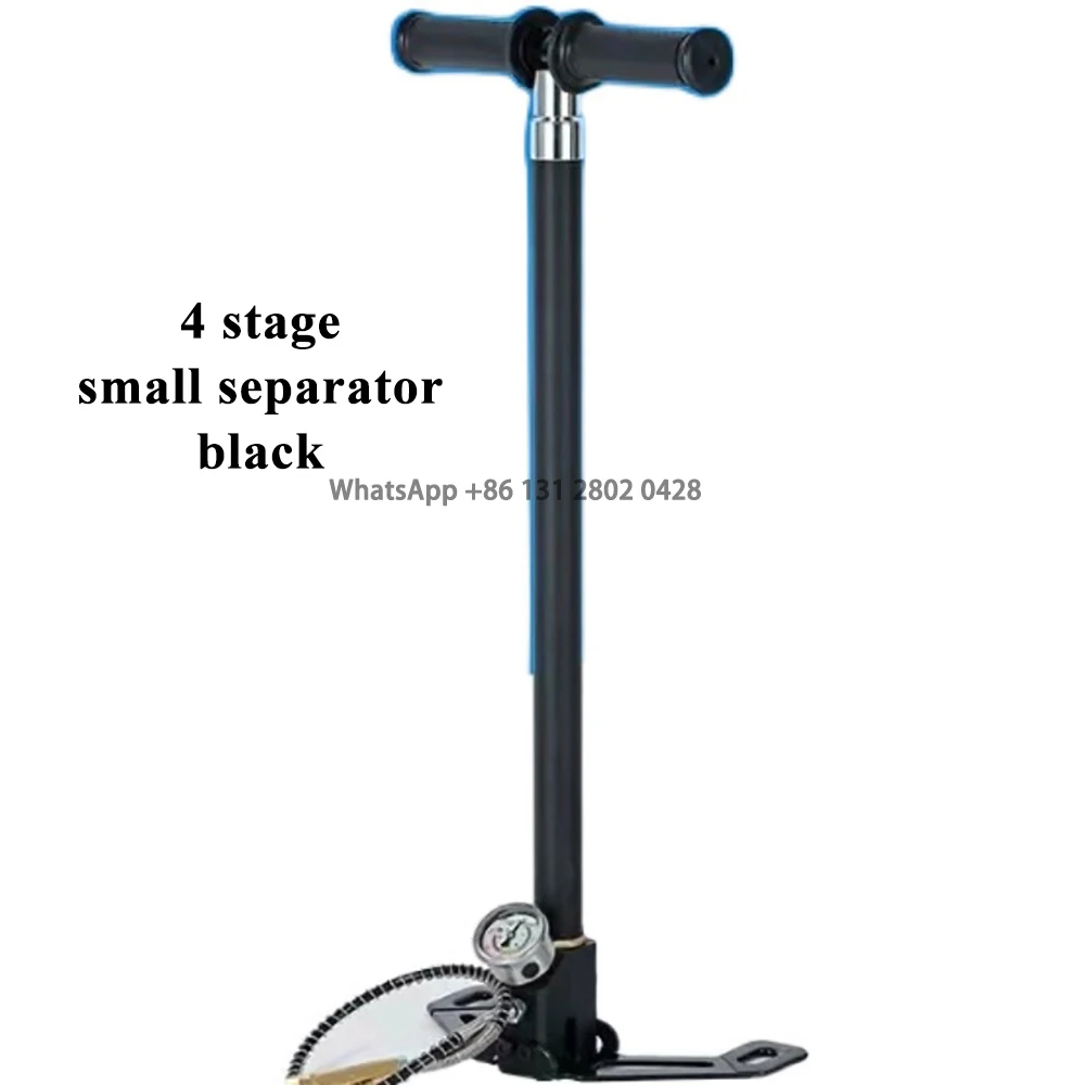 30mpa 4500psi 300bar 4 Stage High Pressure Air PCP Pump For Pcp Hunting Car Bicycle Refilling PCP Compressor