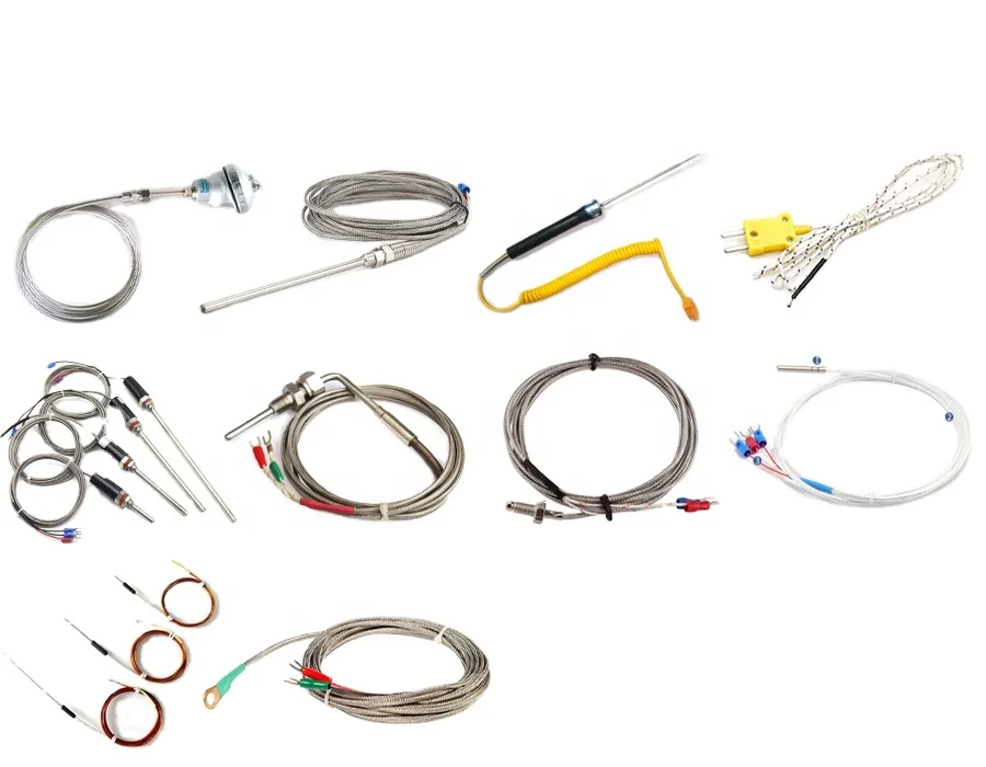 High Precision Temperature Sensor Thermocouple Type  K J T E N S PT100 PT100