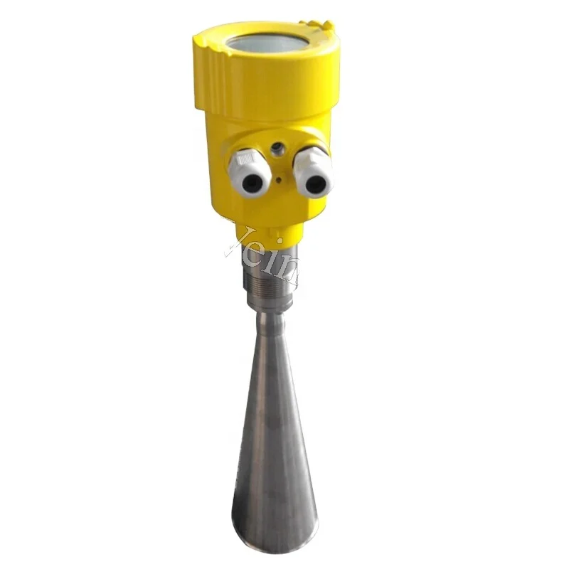 Veinasa-YW014 Microwave Pulse 26GHz Non Contact Radar Liquid Level Sensor Gauge High Frequency Water Meter for River Lake Shoal