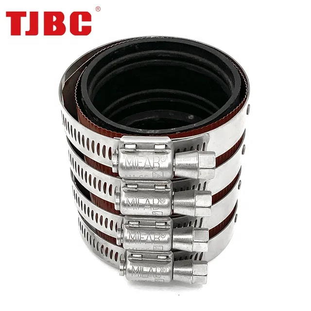 High quality stainless steel heavy duty a type no hub coupling