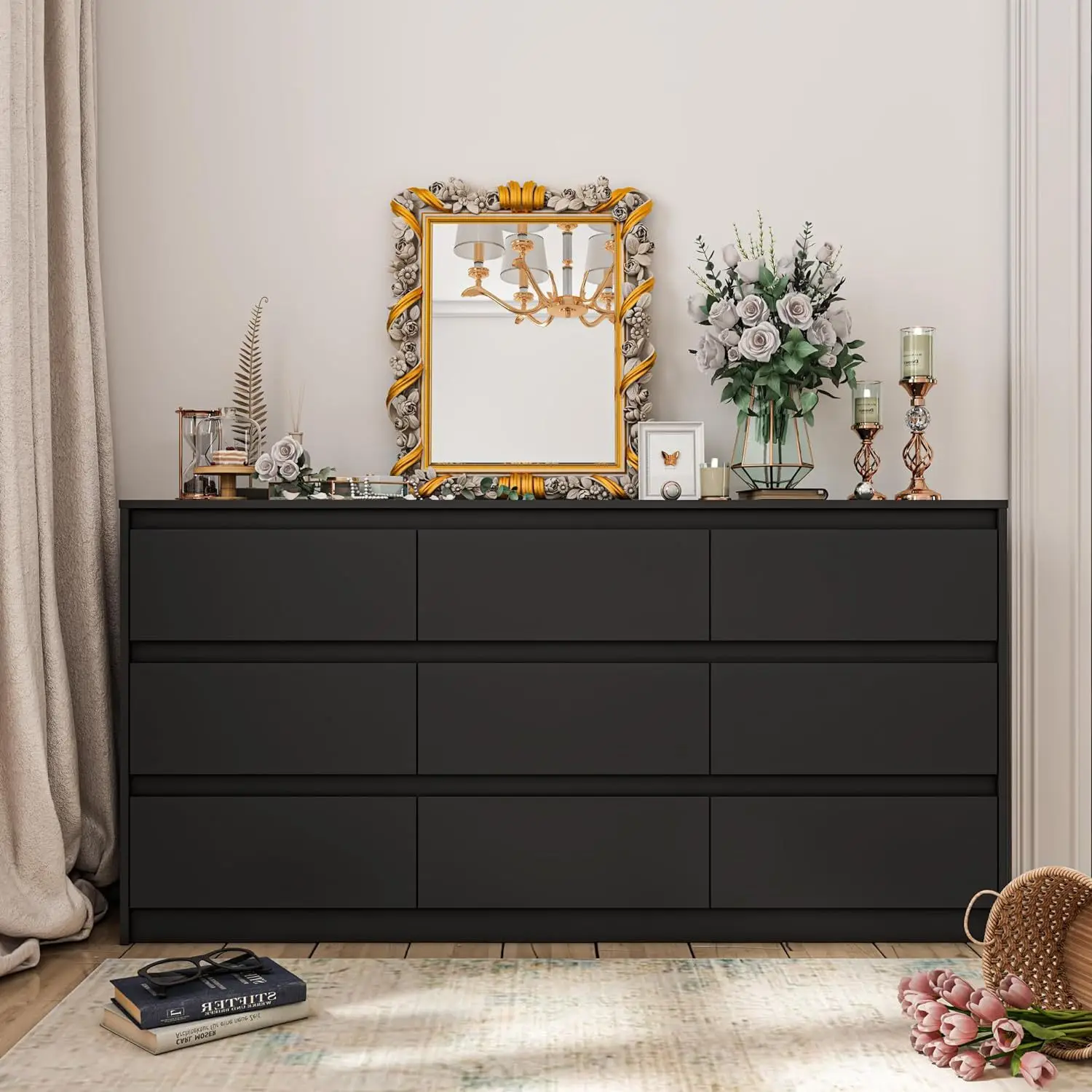 Luxury large chest of drawers drawers cabinet organizers mdf chest of drawers design