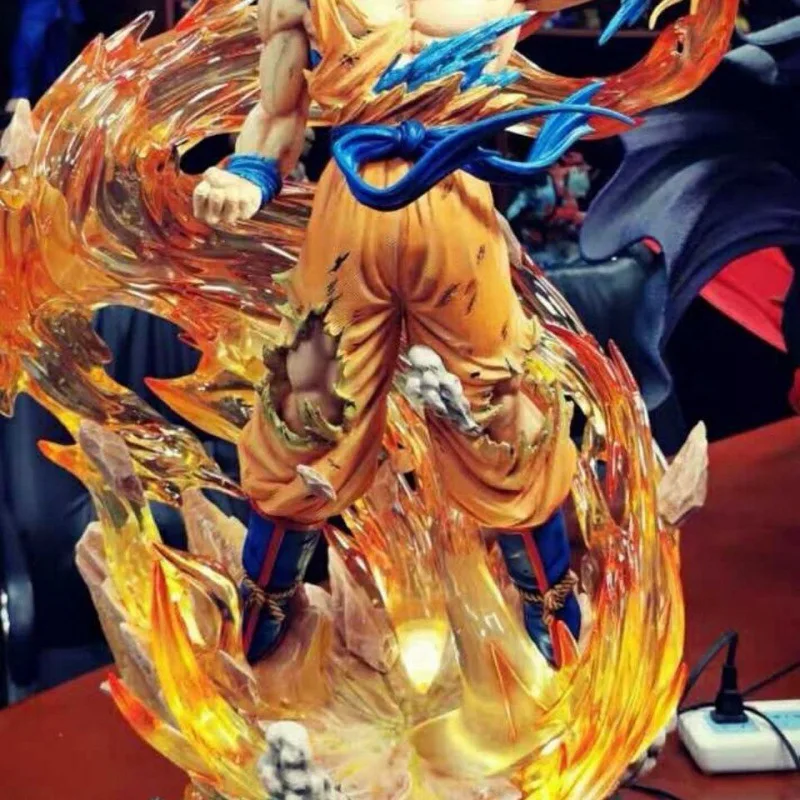  Японская аниме фигурка дракона-жемчуга З Игрушечная модель Heros Super Saiyan Son Goku случайные