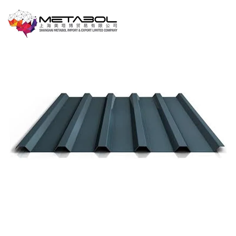 TRAPEZOIDAL GALVANIZED GI  Steel Roofing Tile Industry Plates Roof - GI ASTM A653 SS80 (550) Hot Sale Products