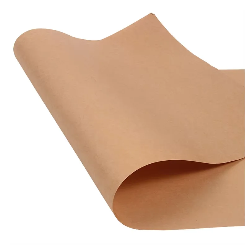 Factory wholesale 100% pure wood pulp A4 size kraft paper high quality DIY handmade kraft paper