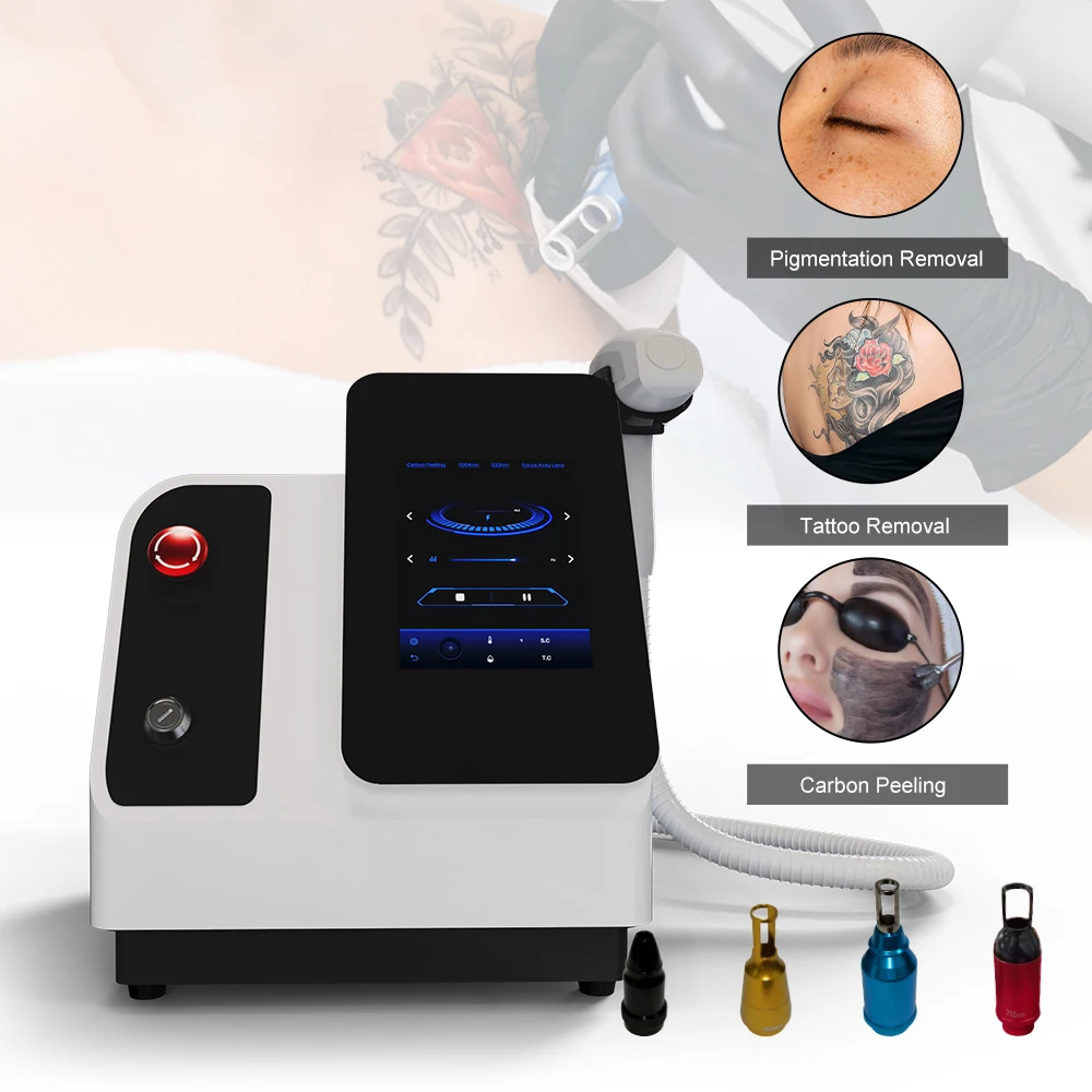 Nubway Innovative Product Ink Hunter Korea Mirror Peel Hair Removal Q Switched Nd Yag Laser