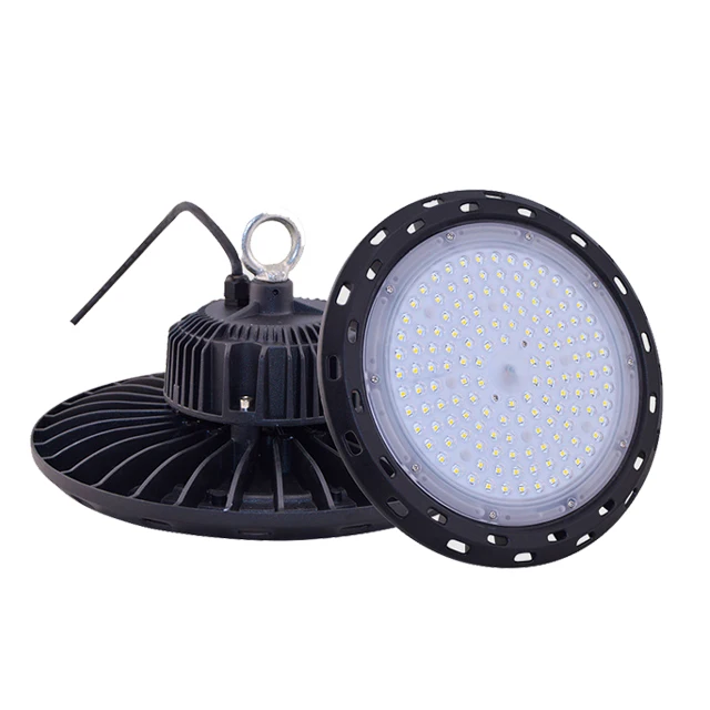 High Bay Lights Cover Led Ufo 100W 200W Grow 5000K Industrial Housing Light