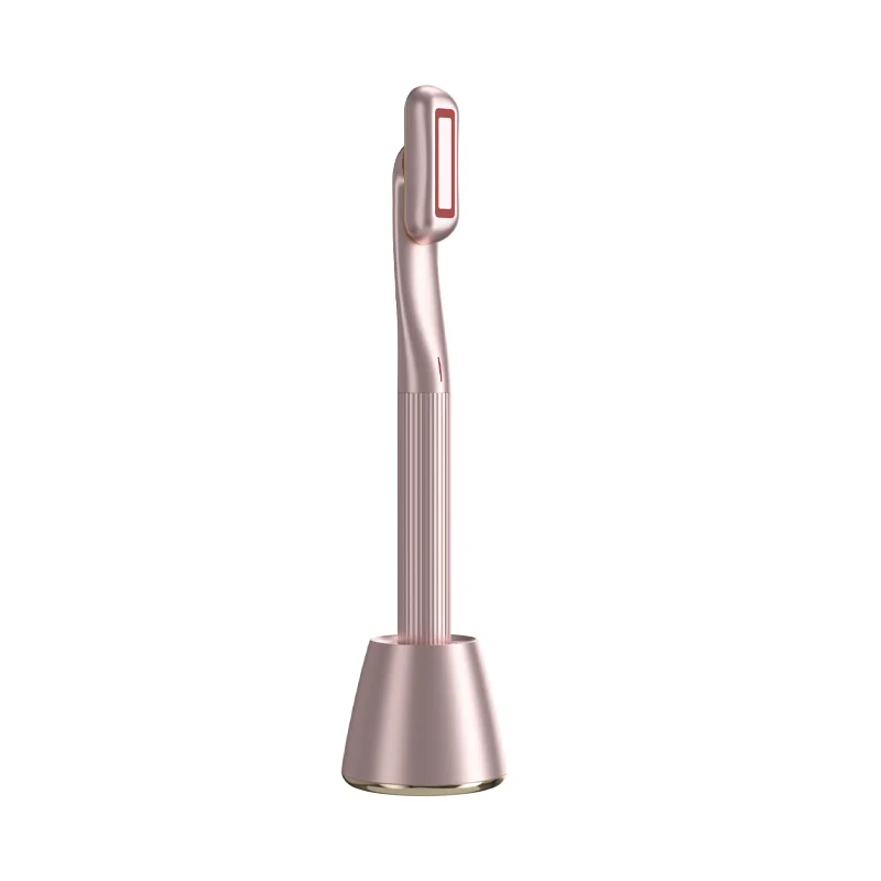 360 Degree Rotation Advanced 4-in-1 Led Light Therapy Face Ems Facial Eye Beauty Massager Red Light Skincare Wand