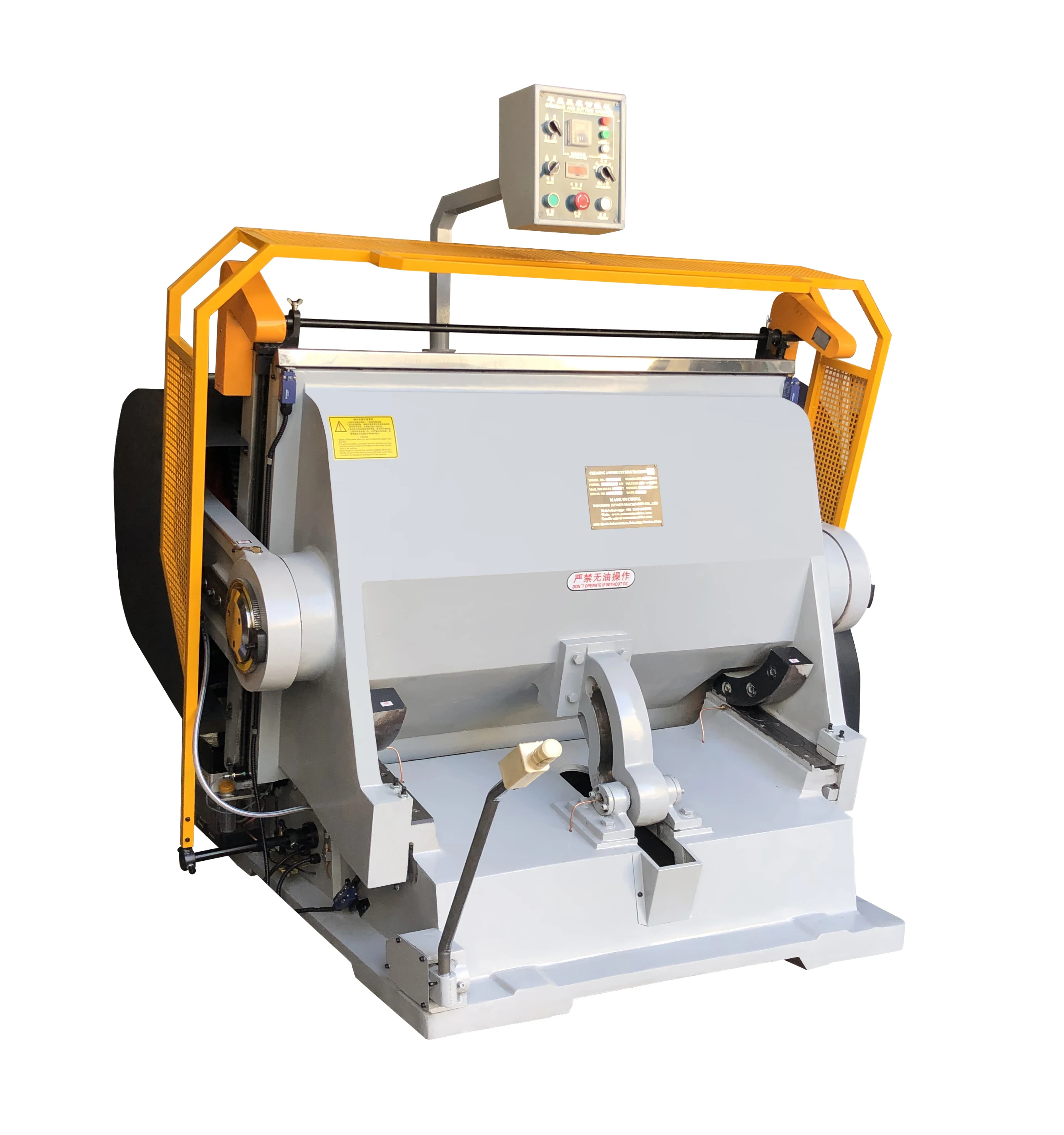 Corrugated Catton Box Clamshell Die Cutter Machine Big Die Cutting Punching Machine  ML1400