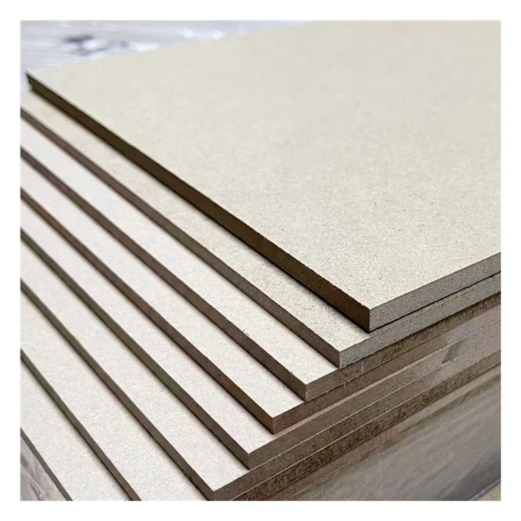 High quality 3mm 6mm 12mm 15mm 18mm fibreboards white melamine mdf hdf board for Furniture