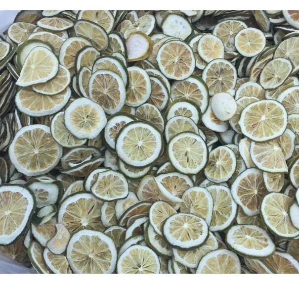 Chinese New pure no preservatives added dried green lemon slices for tea