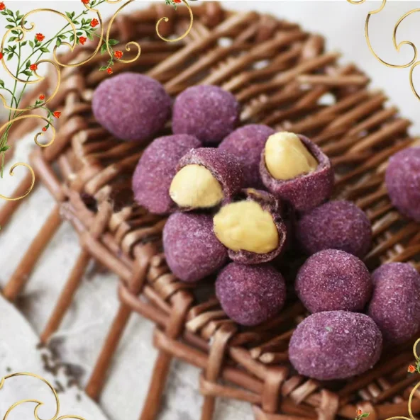 High Quality Purple Color Peanut OEM Packing Full Nutrition