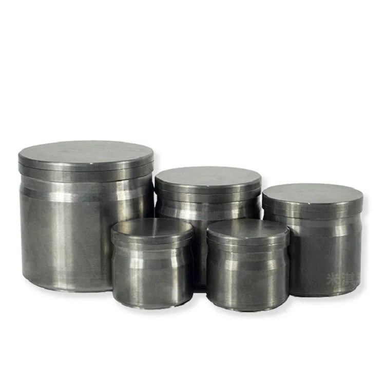 High Polished Tungsten Carbide Ball Mill Grinding Jar For Planetary Ball Mills