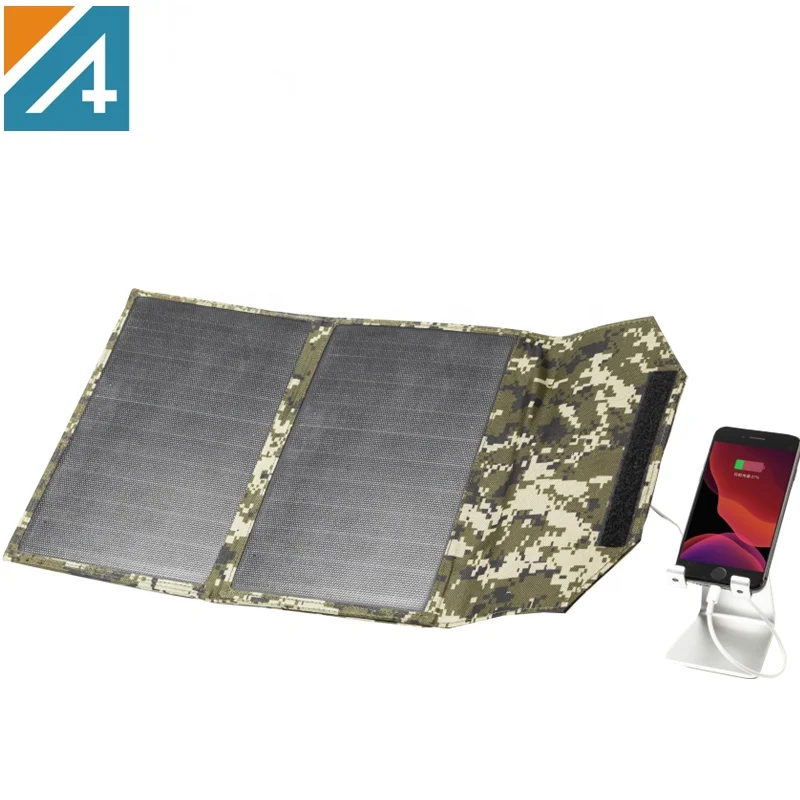 2021 Latest Design 20W Solar Power Mobile Charger Solar Panels for Cell Phones