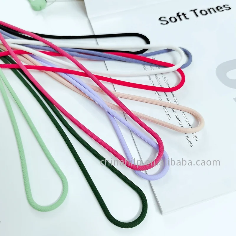 Promotional Soft Silicone Phone Hanging rope Neck Strap Lanyard
