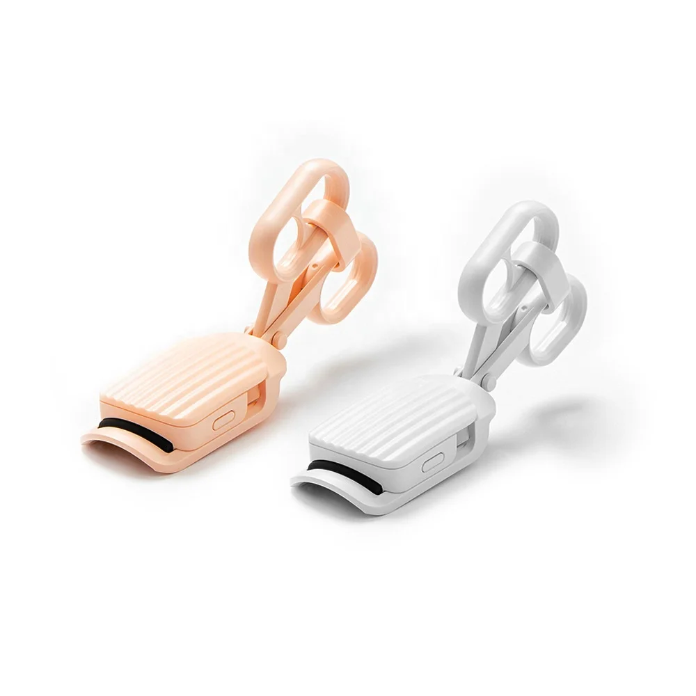 Eye Makeup Tool Curling Lash Lift Kit Mini Portable Electric Heated Eye Lash Curler for Women Usb Rechargeable Eyelash Curler