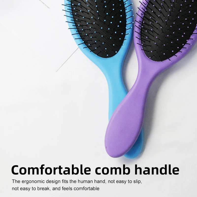 Multi-Color soft air cushion massage scalp plastic wet and dry brush massage hair brush