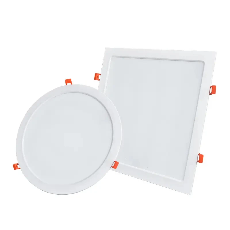New indoor lights ultra slim surface 60*60 square round 4 5 6 inch 5w 7w 9w downlight recessed light panel lamp