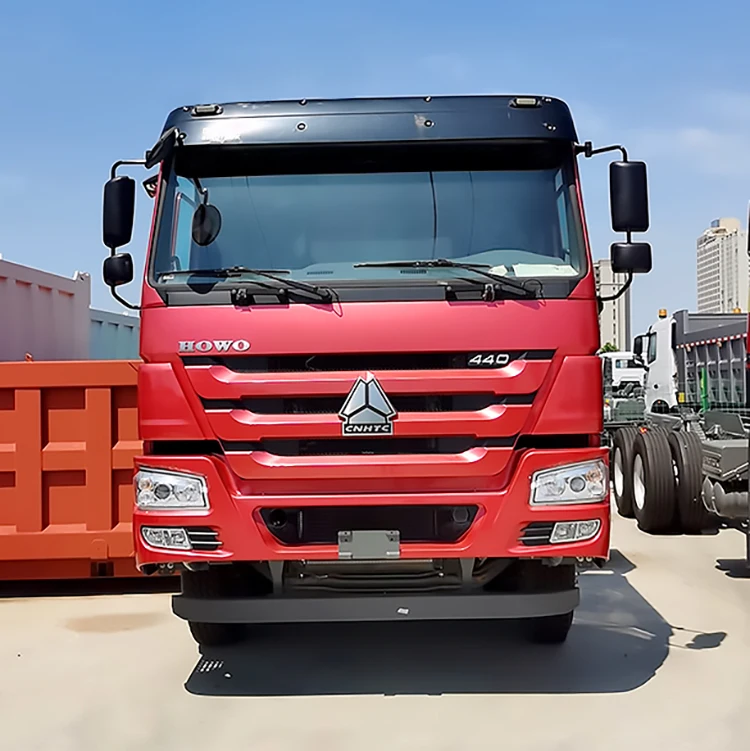 low price cheap howo 8x4 dump truck second hand 375 hp diesel heavy duty truck
